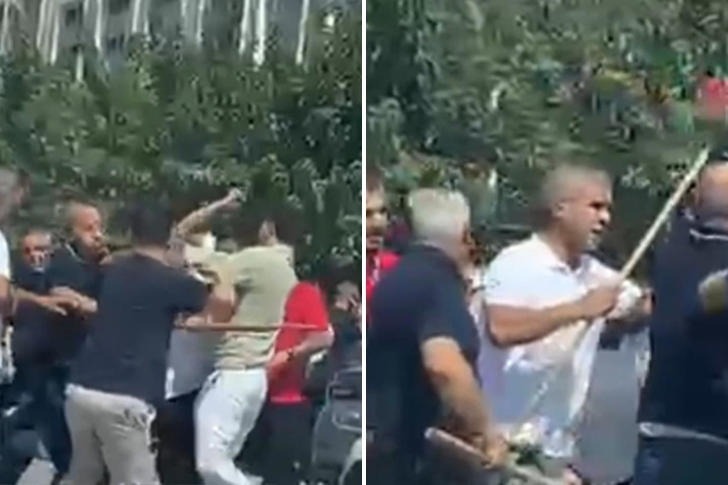 Şanlıurfa’da akılalmaz kavga! Ellerine ne geçirdilerse birbirlerine saldırdılar