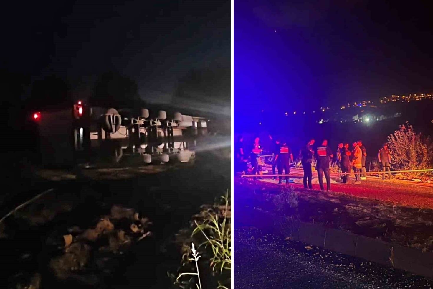 Ters şeride giren alkollü tır sürücüsü dehşet saçtı! 2 ölü, 1 yaralı