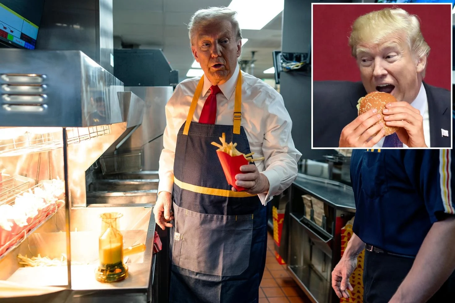 Trump’ın fast food tutkusunun sırrı çözüldü! Nedeni çok başka