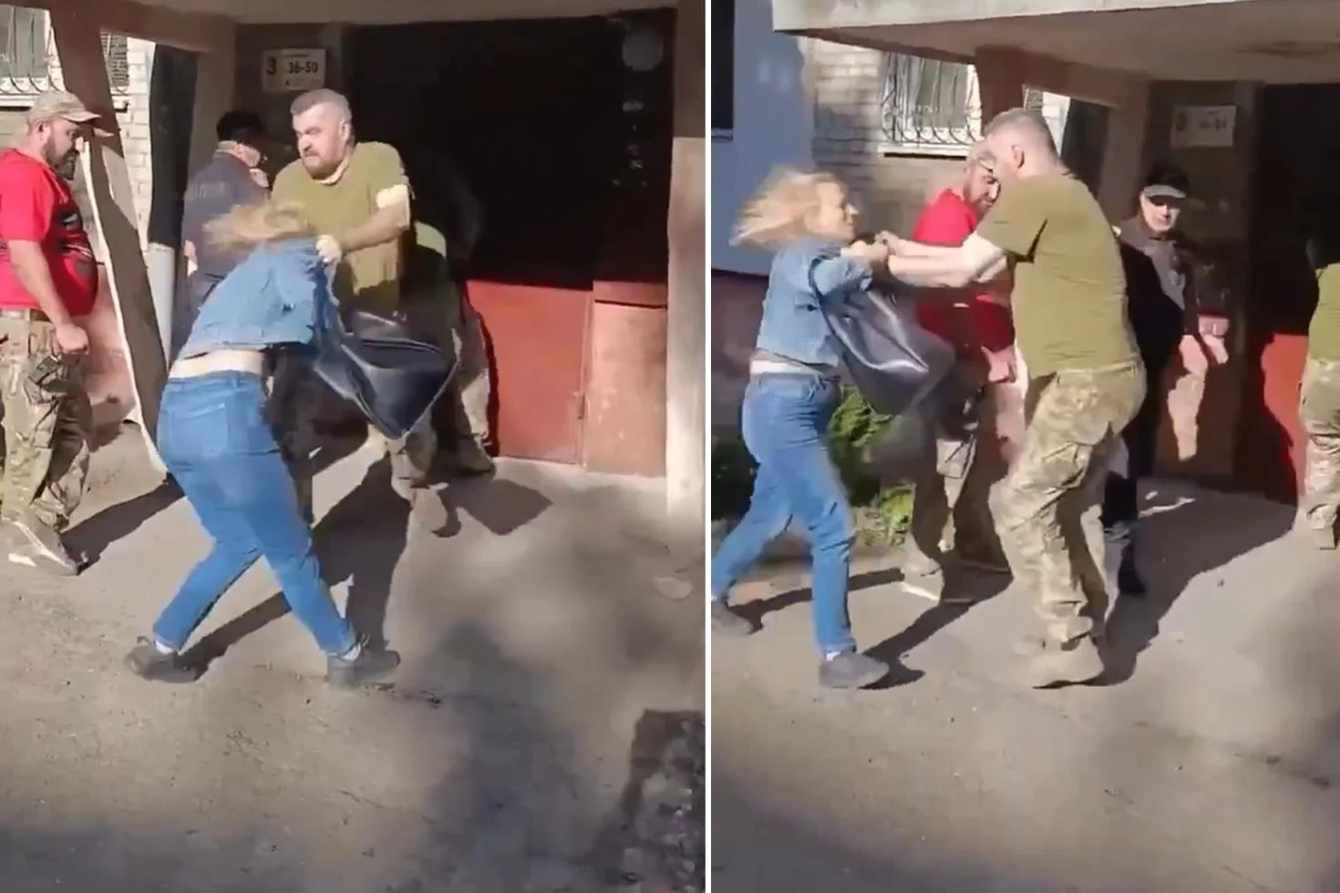 Askere gitmemek için kaçtı! Araya giren kadın kendini yerde buldu
