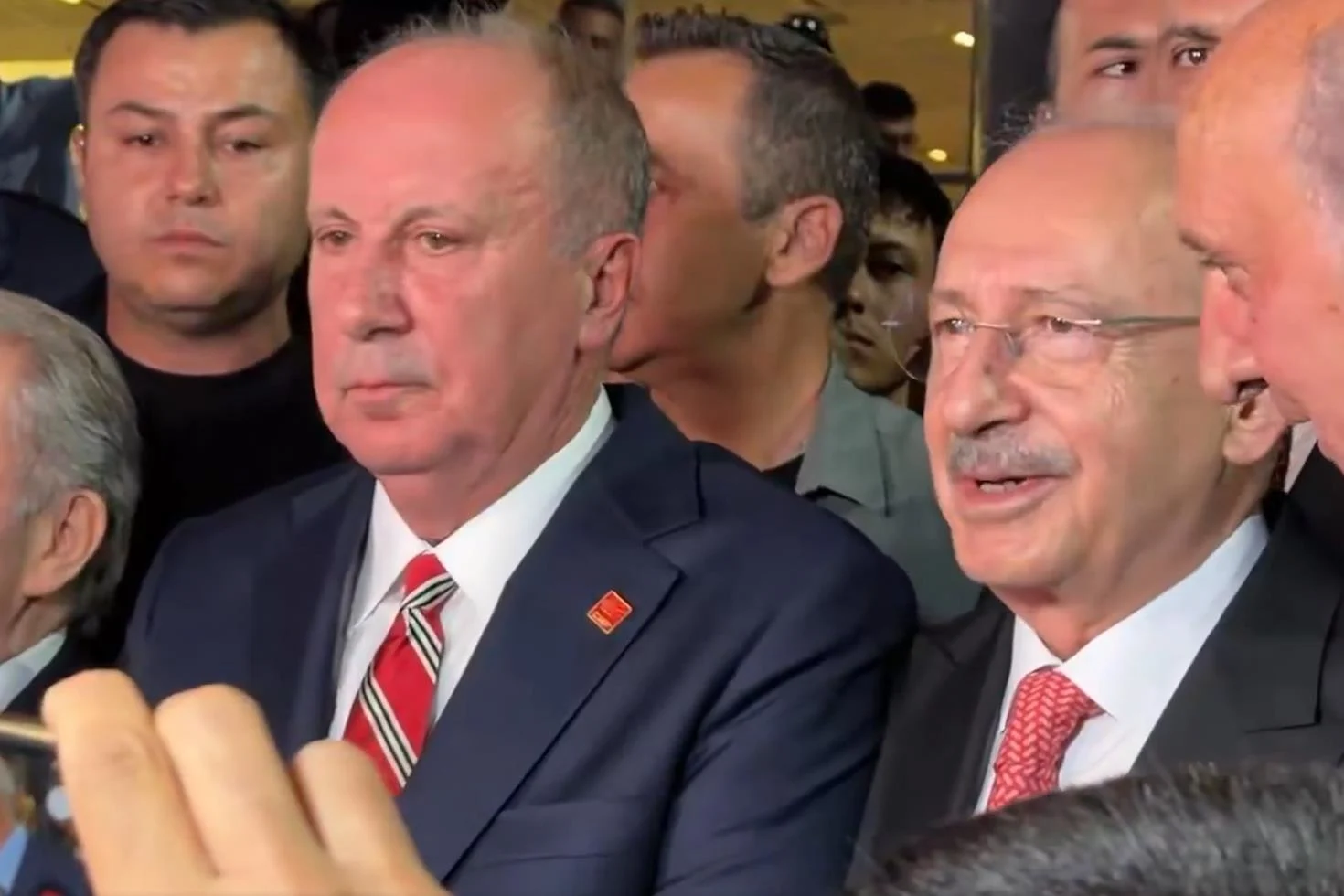 Yeni Partilileri küplere bindiren görüntü! Muharrem İnce ile Kılıçdaroğlu yan yana